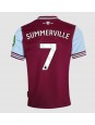 West Ham United Crysencio Summerville #7 Domácí Dres 2024-25 Krátký Rukáv